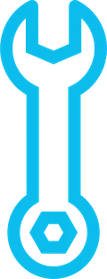 Wrench icon for reefer repair