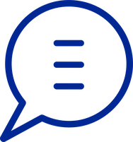 Chat icon for reefer consultations and training